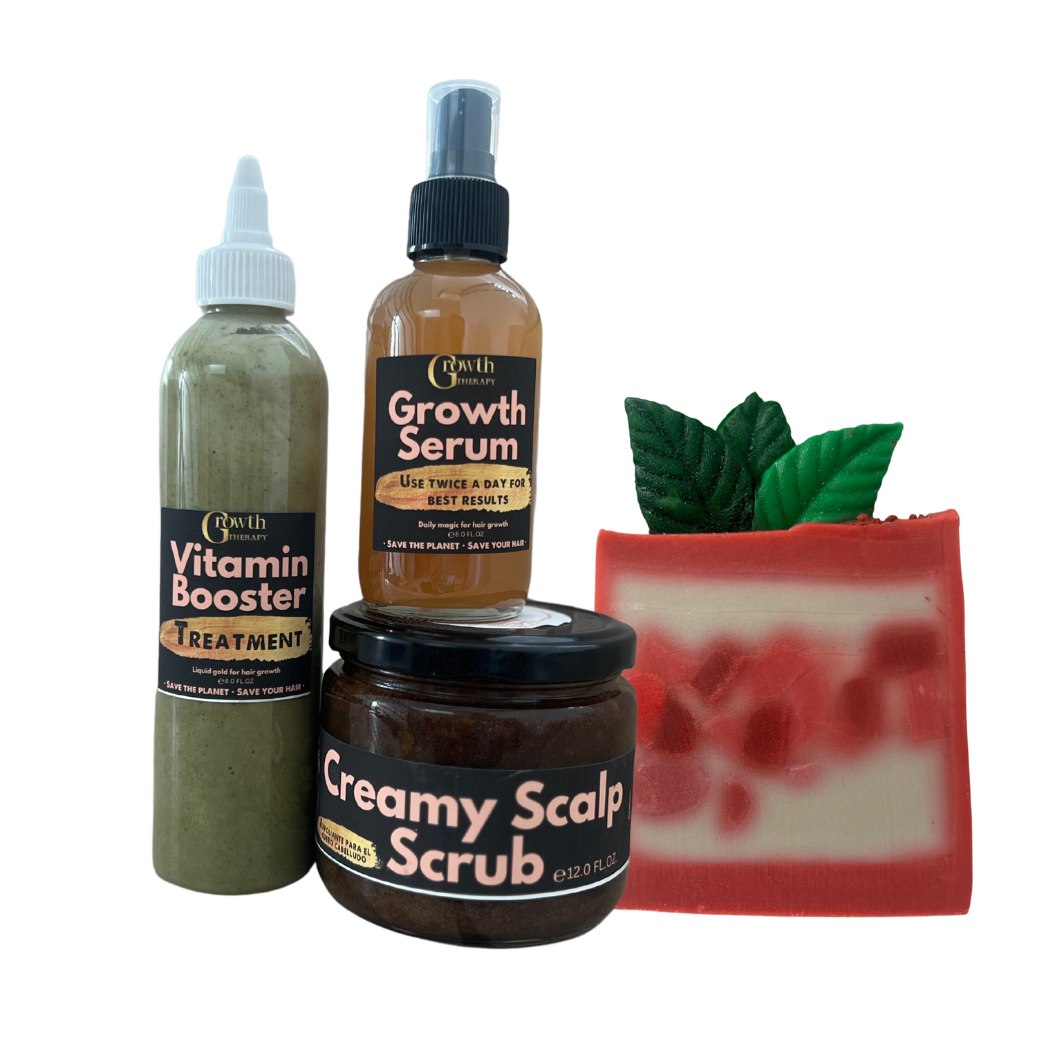 Growth Therapy Kit with Pomegranate Shampoo