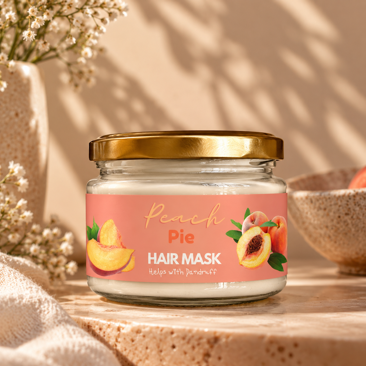 Peach Pie Hair Mask