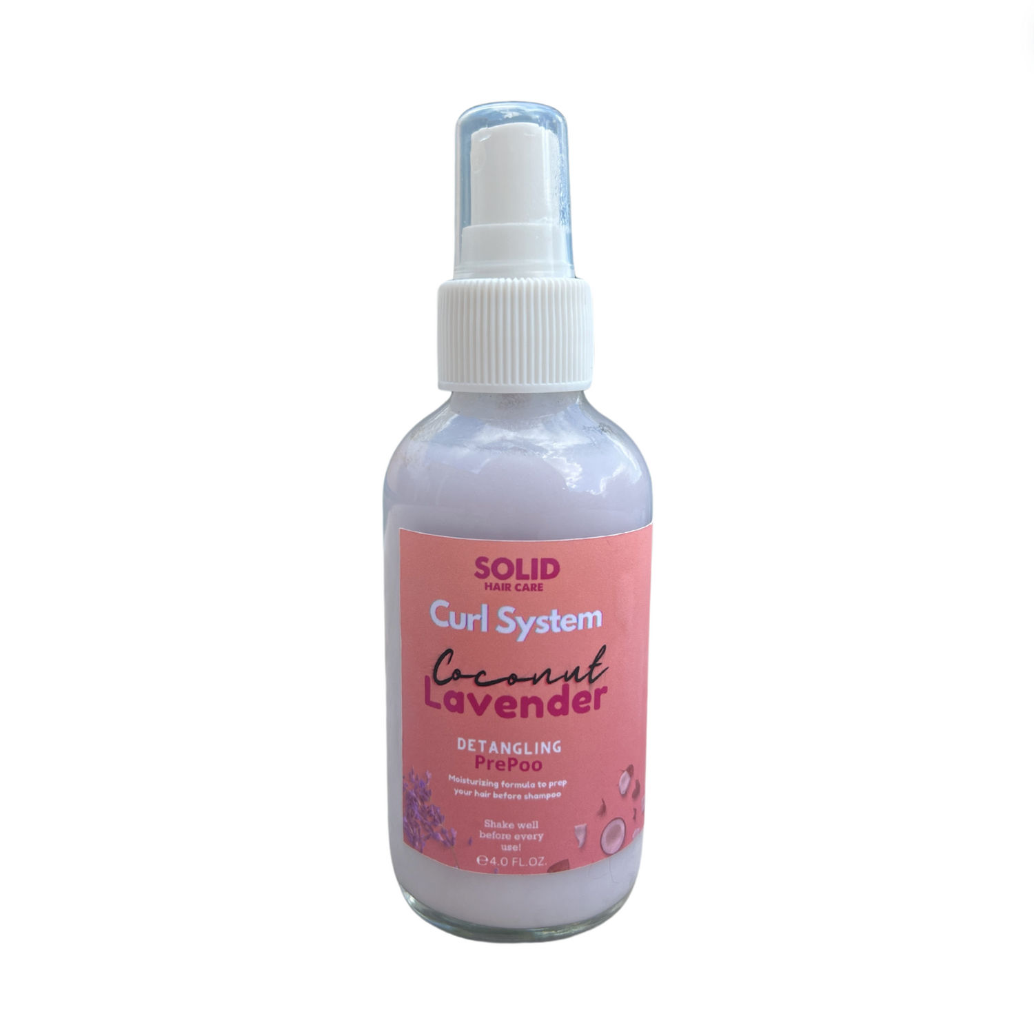 Coconut Lavender Detangling PrePoo - The Curl System